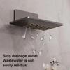 Wall Mounted Soap Dish Holder Space Aluminum Shower Soap Saver Heavy Duty Soap Tray  for Bathroom