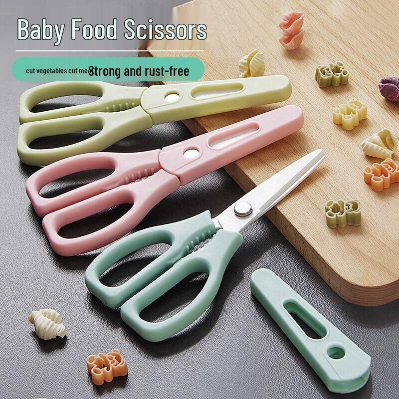 Compact Kitchen Ceramic Scissors for Vegetables