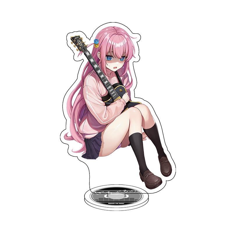 BOCCHI THE ROCK! Anime Acrylic Stand Model Plate Decoration Originality Desk Figure Display Fans Gift Cartoon Products Classic