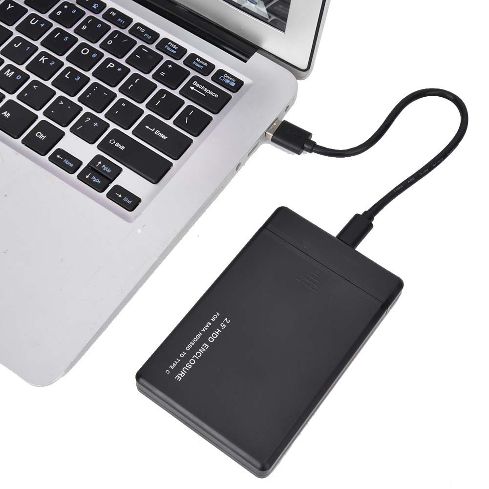 2.5in for Type C SATA3 Solid State Disk Mechanical External Hard Disk Box (Not Inclube Hard Disk)