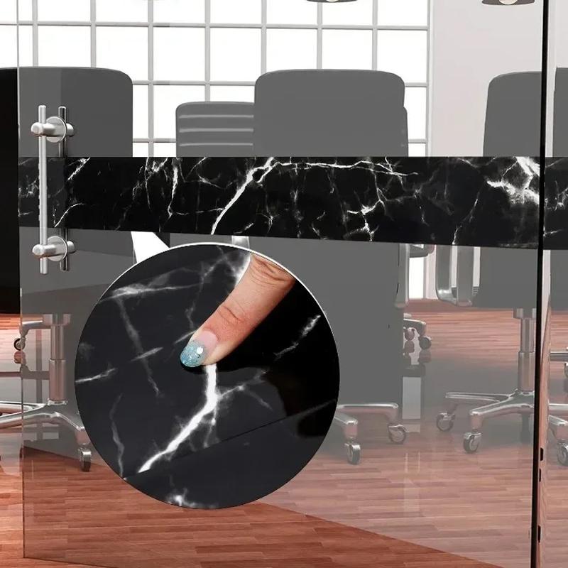 1Pc Wall Panels Line Sticker Strong Adhesive DIY Wallpaper Skirting Home Decoration Waterproof PVC Self Adhesive Imitation Marble