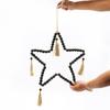 Large Beaded Star Mobile 58 x 38 cm