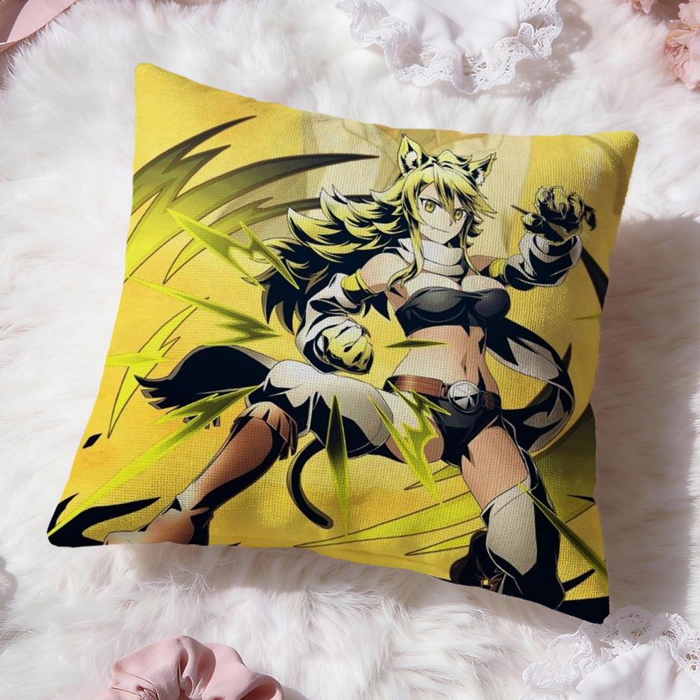 Akame Ga Kill anime Cushion Cover Premium Comfort Reversible Pillow Cove -Two in One Design for Any Room & Car Interior