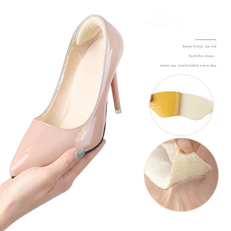 Enhance Viscosity Yellow Glue High Heels Soft Anti-wear Invisible Code Adjustment Half A Size Sponge Heel Sticker