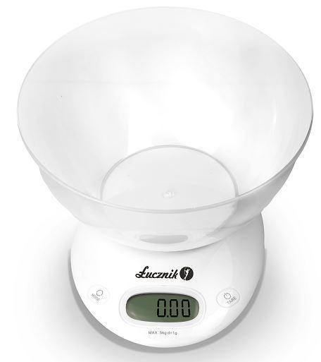 Elektroniczna Waga Kuchenna Z Misą Precyzyjna Wyświetlacz Lcd Mała Do 5Kg