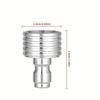 High Pressure Water Gun Interface Washing Nozzle Stainless Steel Shower Blades 1/4 Quick Connect Wash Cars Garden Urban Tool