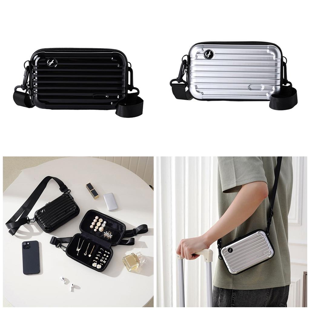 Waterproof Dustproof Jewelry Container Accessories Storage Bag with Compartments Makeup Holder for Fashionable Women