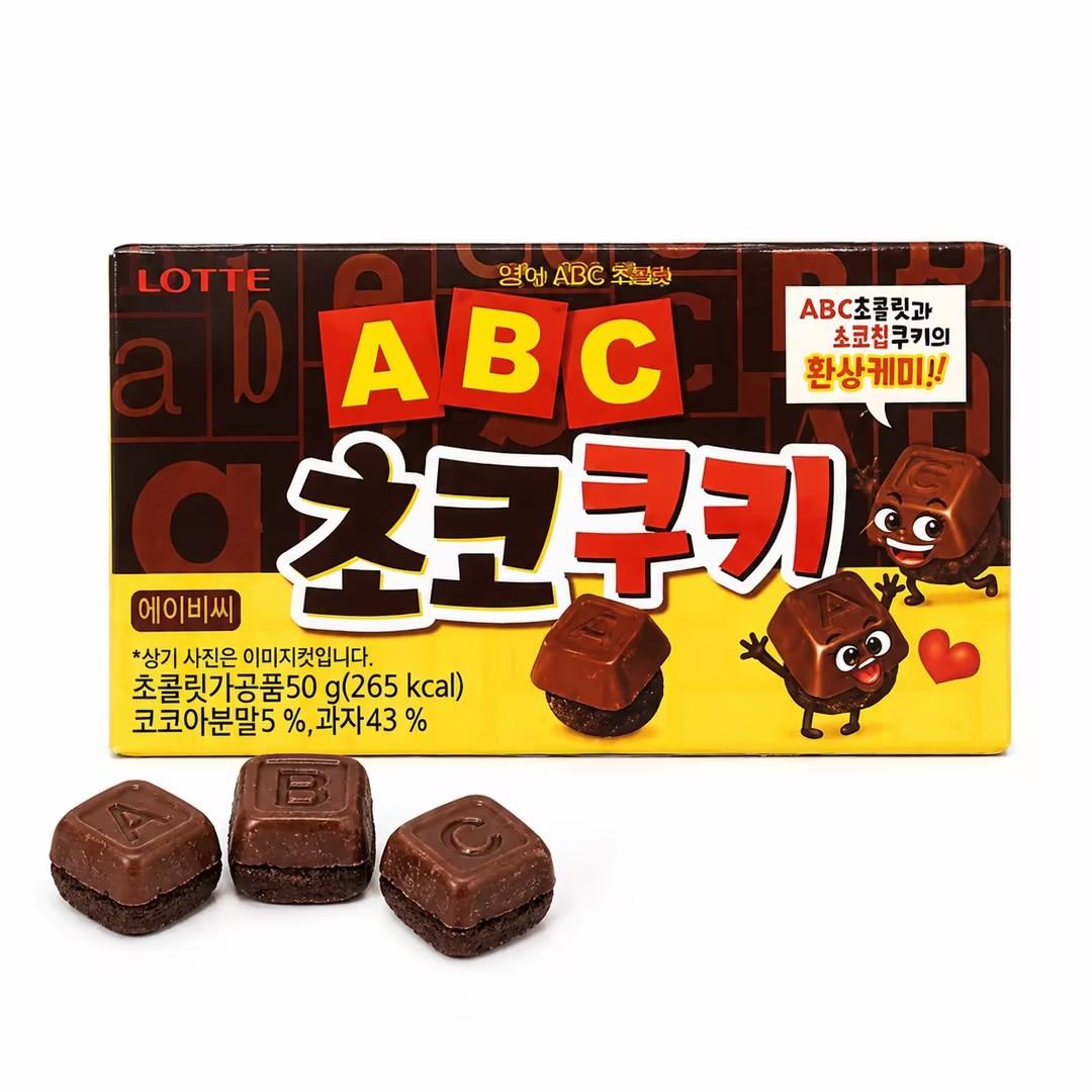 Lotte ABC Chocolate Cookies 50g Chocolate Cookies 50g