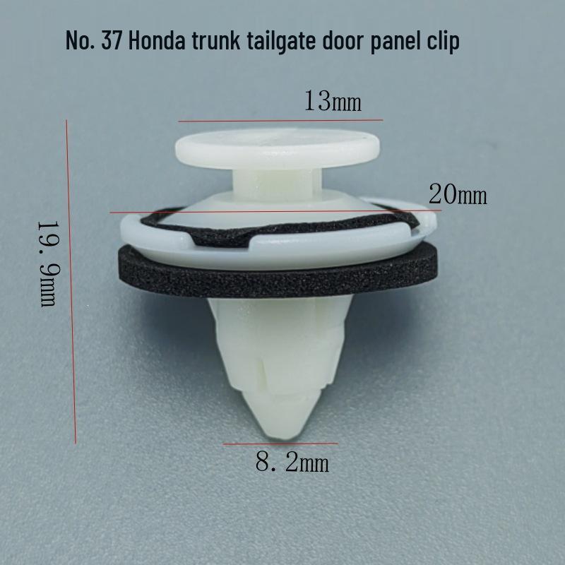 Universal Nylon Door Panel Clip: Car Interior, Tailgate, Trim Fastener