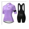 Mens Cycling Jersey Set Breathable Short Sleeve Road Mountain Bike Apparel Sportswear