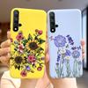 For Huawei Honor 20 Case Stylish Painted Silicone Soft TPU Phone Case Fundas For Huawei Nova 5T 5 T Honor 20 Honor20 Cases Cover