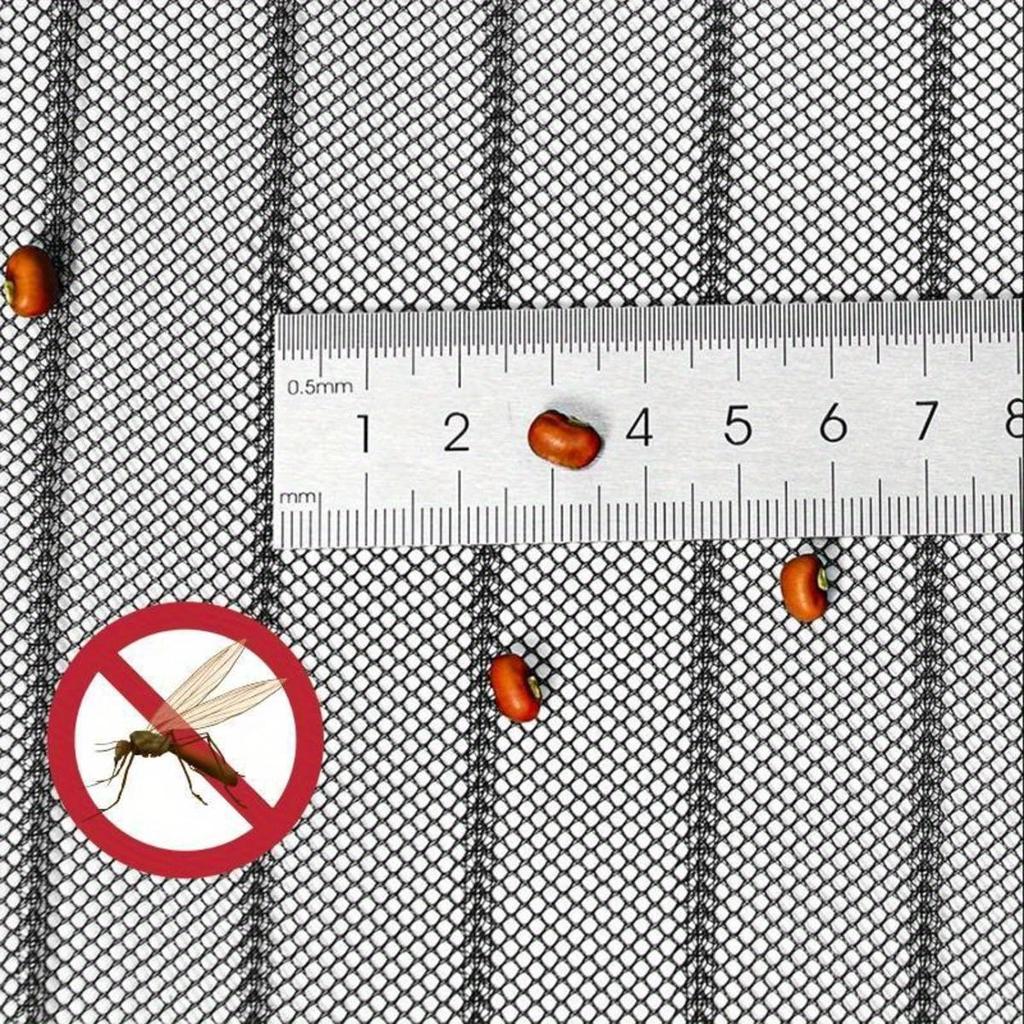 Mosquito Net Curtain Magnets Door Mesh Insect Sandfly Netting with Magnets On The Window Mesh Screen Automatic Closing Door Screen