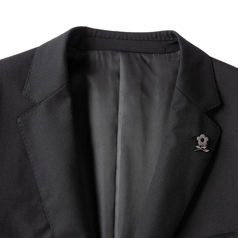 MONTAGUT Men's 70% Wool Business Suit Set