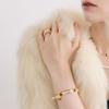 Mezmic Color Beads Pearl Bracelet