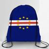 Drawstring Backpack with National Emblem Print Lightweight Portable Storage Bag for Sports Travel School Gym Sackpack