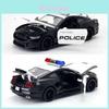 Legierung Auto Modell 1:32er Maßstab Shelby GT350 Polizeiauto mit Sound und Licht für Kinder
