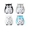 Large Resin Owl Figurine Cute Cartoon Animal Decor Ideal For Diy Garden Miniature
