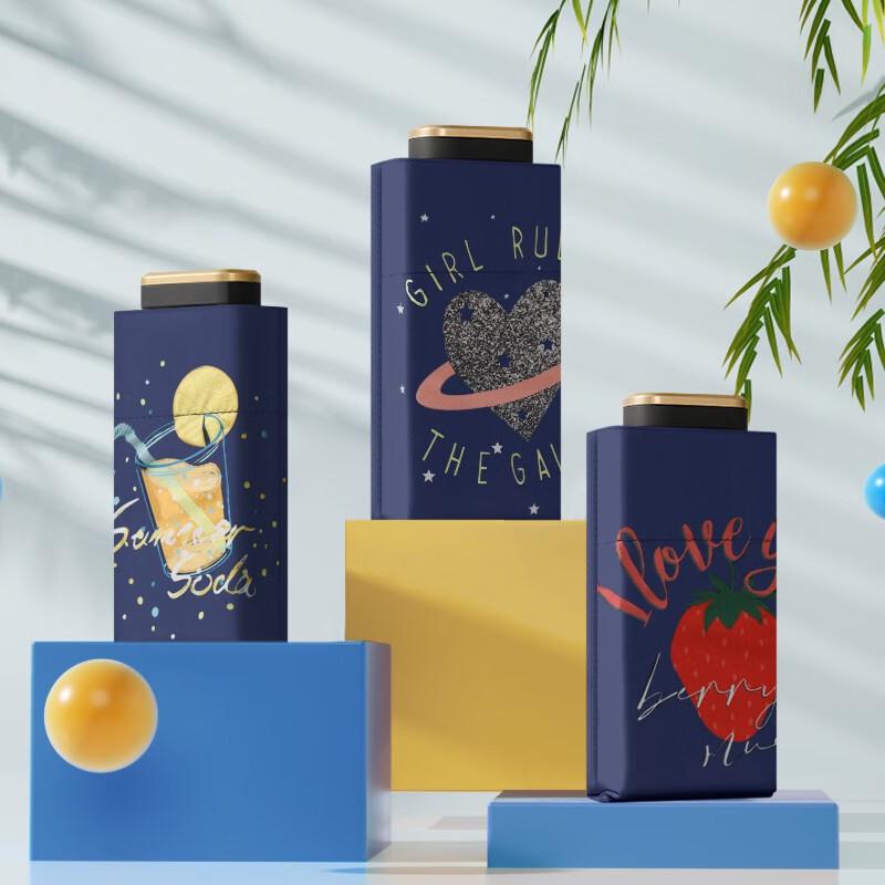 MAYDU Mini Three-Fold UPF50 UV Protection Pocket Umbrella