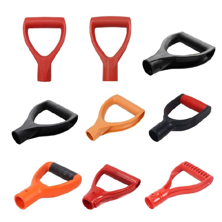 Heavy Duty Plastic Replacement Shovel Handle For Garden Tool In D Shape And Y Shape Option NonSlip Shovel Grip
