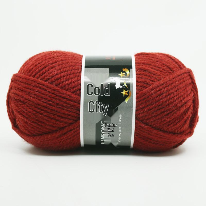 Mittel-Dickes Kaschmir Chunky Handstrickgarn für Schals