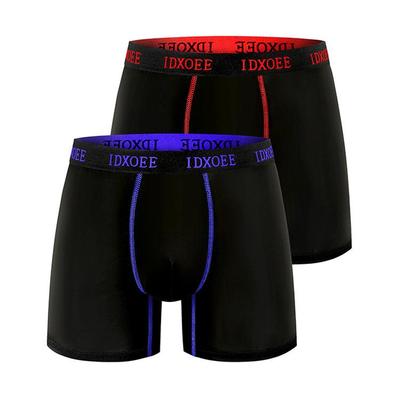 Men's Plus Size Boxer Briefs - Extended Length Sports Fit