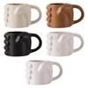 Fist Shaped Coffee Mug Ceramic 300ml Coffee Lover Gift Modern for Home Office for Men and Women Water Drinking Mug Milk Mug