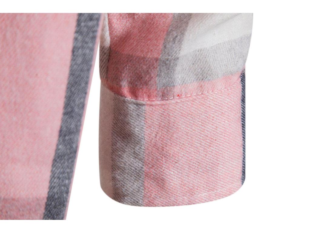 Korean Style Plaid Hooded Long Sleeve Men's Casual Shirt - 2024 Spring/Autumn Trend
