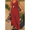 Womens Summer V Neck Tank Dress With Stripes And Beads For Casual Travel