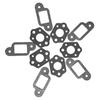 10pcs Replacement Practical Durably Muffler Carburetor Diaphragm Gasket Fit for 021 023 025 MS210 MS230 MS250 MS 210 230