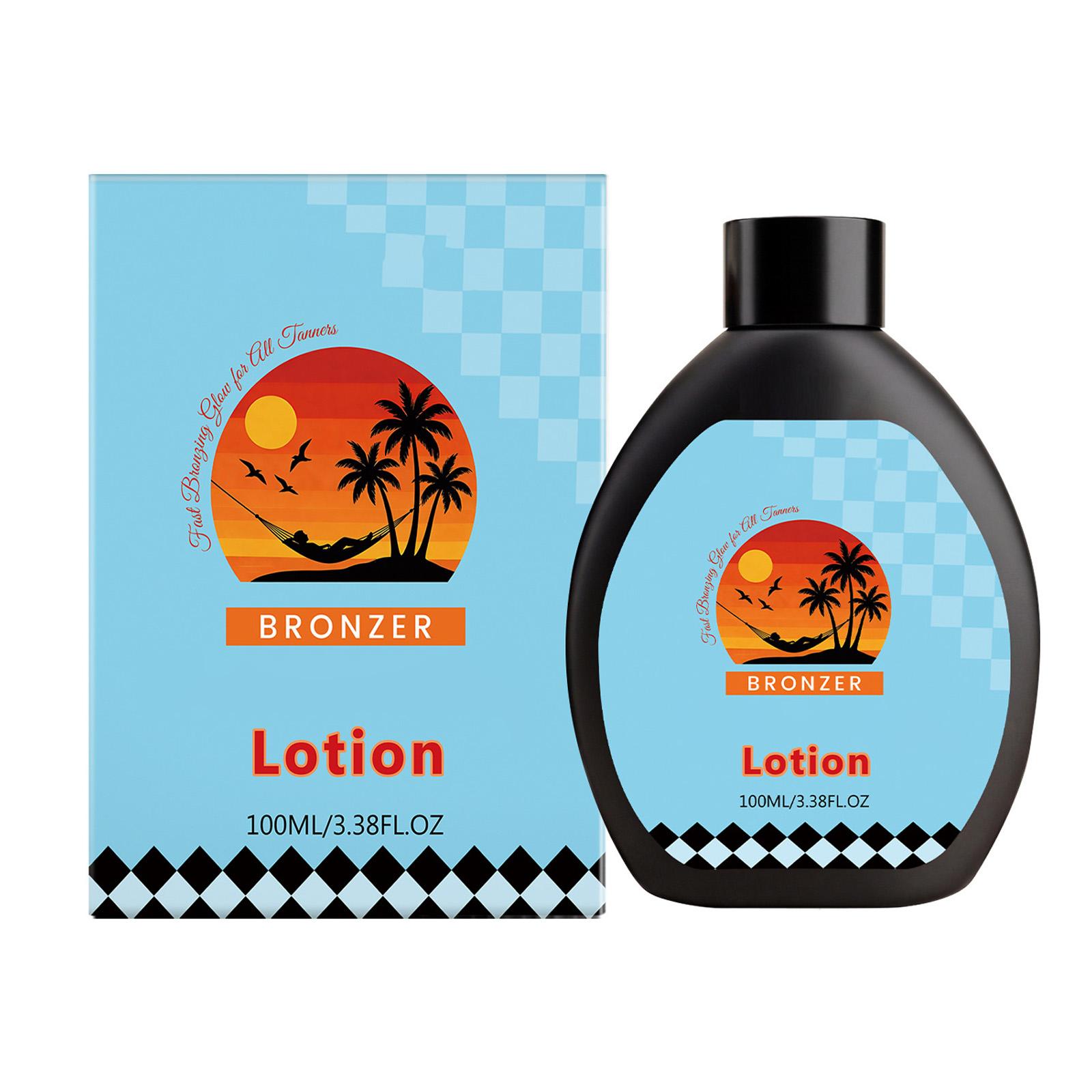 

Bronzer Lotion 100ml Moisturizing Body Lotion with Lightweight Formula for Smooth Skin and Even Tone Suitable for Daily Use one size