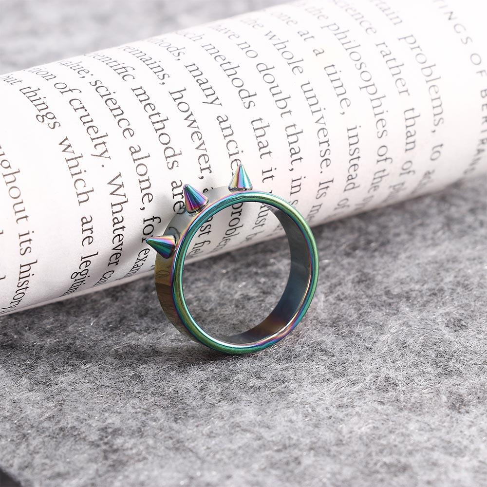 Acessórios de Moda Tendência Segurança Sobrevivência Anel de Dedo Anel de Polegar para Homens e Mulheres