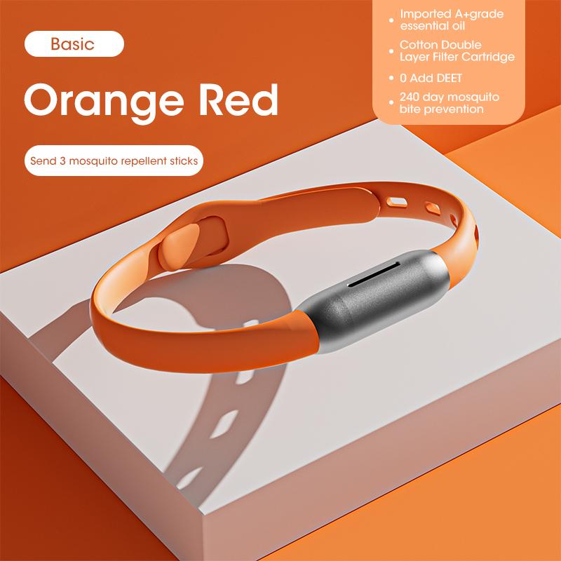 Mosquito Repellent Bracelet for Kids and Adults Natural Plant Essential Oil Non-Toxic Outdoor Sports Travel Wristband Protection