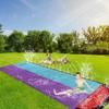 Children Surf Water Slide Outdoor Garden Racing Lawn Water Slide Spray Summer Water Games Pool Toy Toboggan Aquatiqu