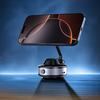 Vacuum Suction Car Phone Holder 360-degree Rotation Foldable Phone Stand Automatic Magnetic Adhesive Mount for Dashboard Desk Glass
