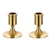 European-Style Black Gold Candlestick: Modern Romantic Table Decor & Photography Prop for Christmas