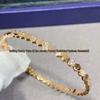 Exquisite Women's Honeycomb Bracelet with Diamonds - Finely Carved and Versatile Fashion Bangle