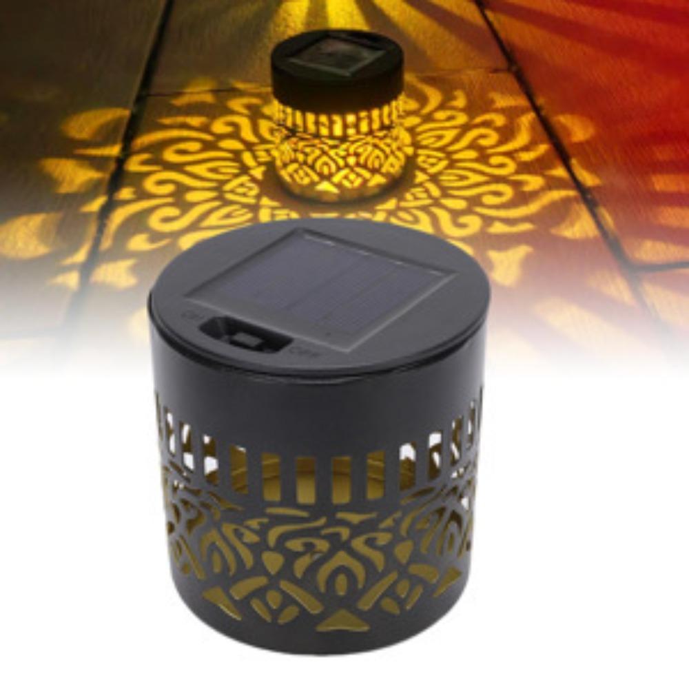 2pcs LED Solar Light IP65 Waterproof and Warm Wall Light Suitable for Garden Lawn Camping Steps Greenway Courtyard Night Light