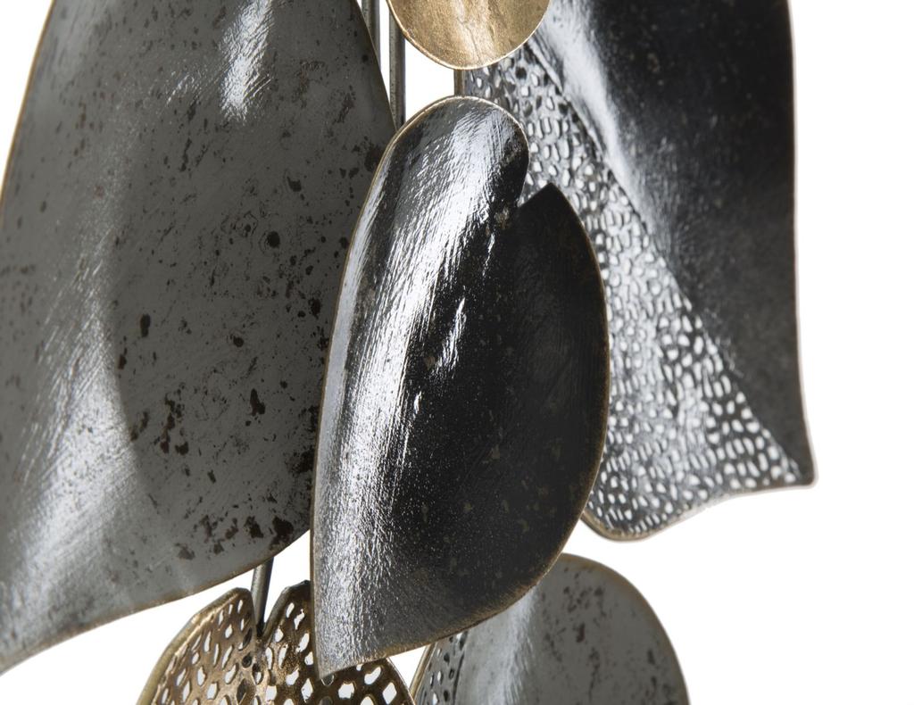 Iron Panel Half Leaf -B- 62.5X5.5X40 Cm