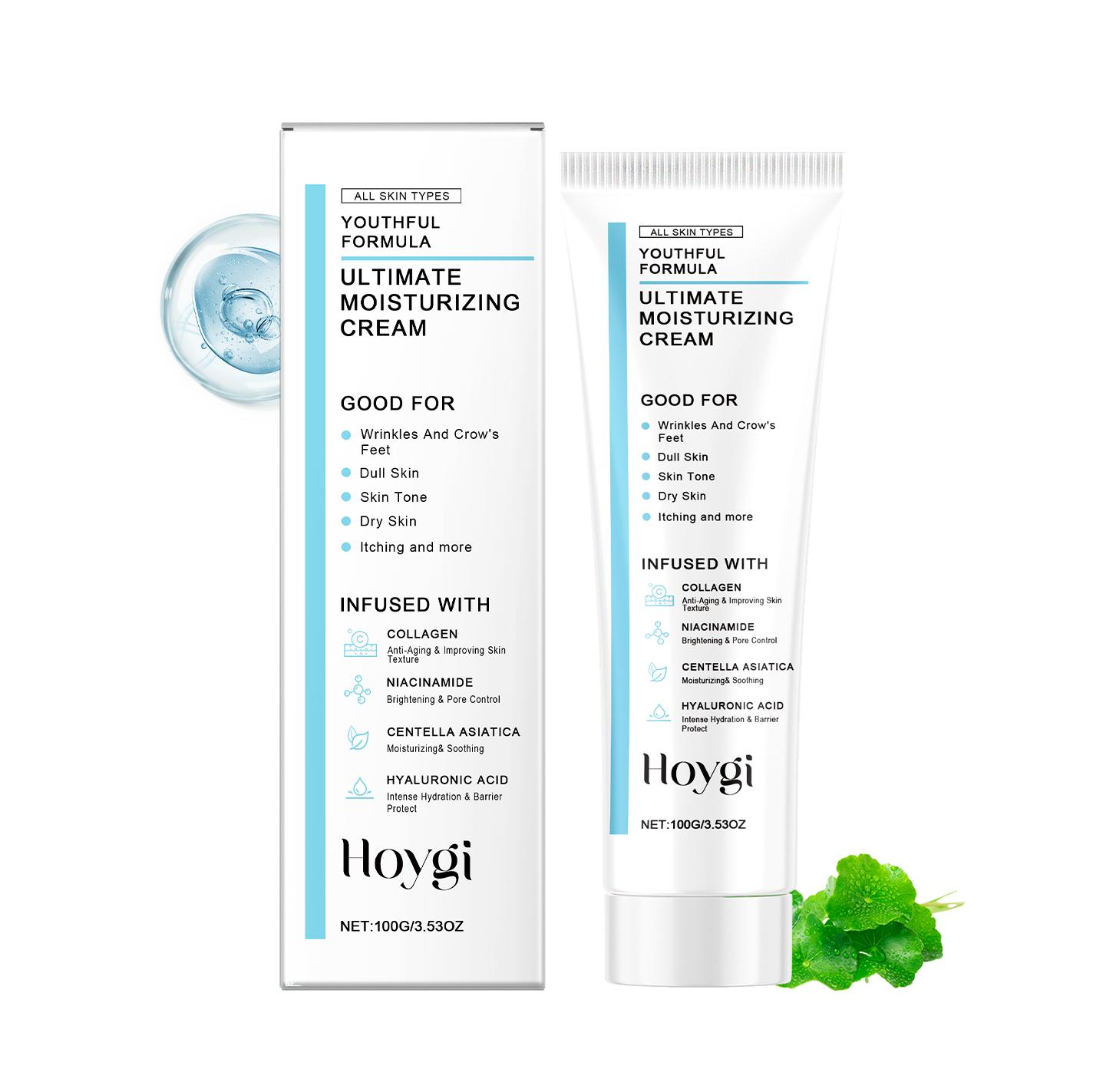 Hoygi Centella Asiatica Moisturizing Cream Gently Moisturizes Facial Skin Moisturizing Daily Skin Care Brightening Cream
