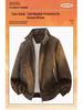 Men's Winter Thickened Leather Pilot Jacket - Di Yu Shen Long Plush Motorcycle Top