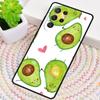 Cute Avocado Fruits Phone Case for Samsung Galaxy note 10 pro S26 Ultra S23 S24 FE S25 S21 S22 PLUS shockproof Cove