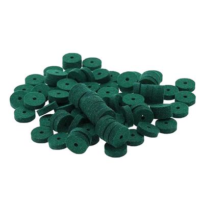 90Pcs Piano Felt Pad 22mm Piano Key Pads Pure Wool Piano Keyboard Pads Keyboard Balance Washers for Cleaning and Maintenance