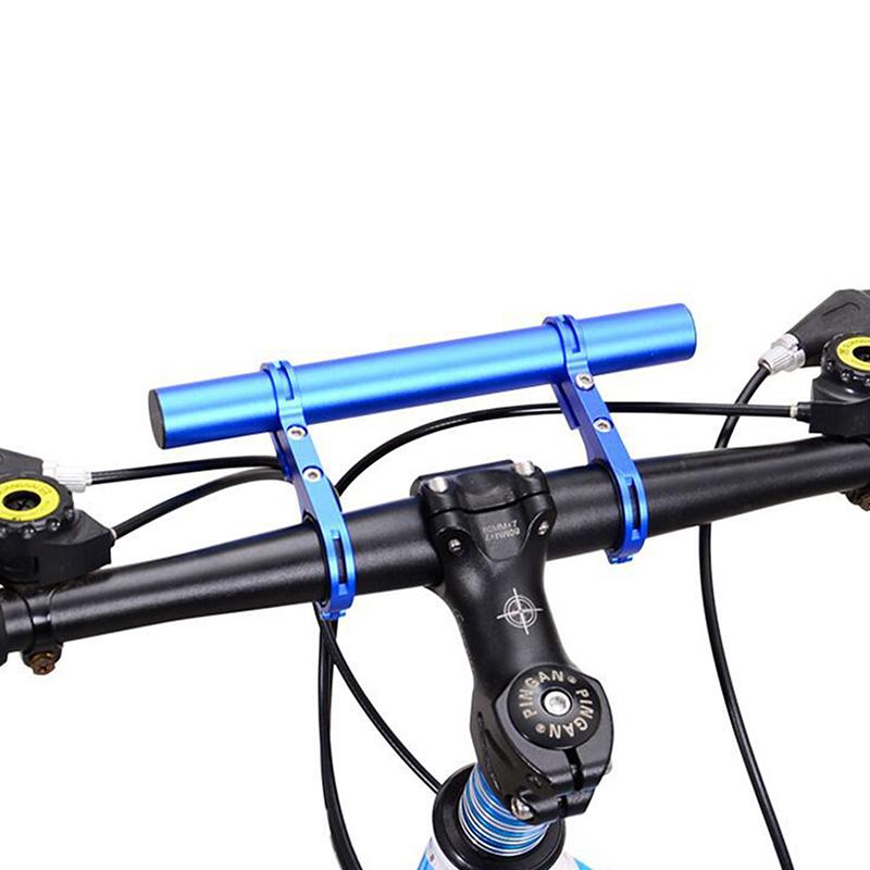 20Cm Detachable Bicycle Handlebar Extended Bracket Bike Headlight Mount Bar Computer Holder Lamp Support Rack