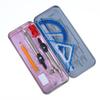 9Pcs Compass Ruler Set Multi-functional Mathematical Geometry Drawing Kit for Math Class Student Exam School Supplies