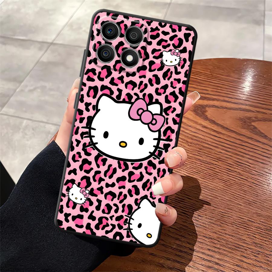

Леопард Hello K-Kittys Чехол для телефона Huawei P Smart 2019 P20 Lite 2018 P30 P20 Pro P20 P40 Lite Huawei P smart 2019