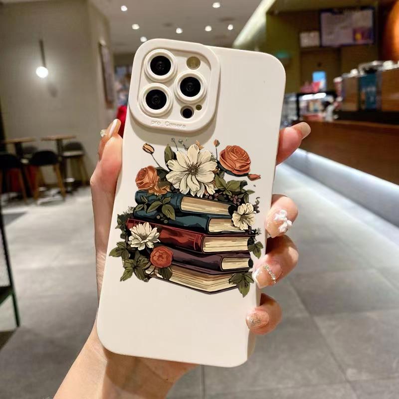Creative Simple Fashion Book Phone Case For Samsung Galaxy S25 S24 S23 Ultra S22 Plus S21 FE A56 A36 A26 A55 A35 A54 A53 Cover
