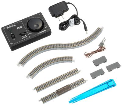TOMYTEC TOMIX N Gauge Modello Ferroviario Mini Set di Guida 90098 Set di Binari Modello Ferroviario