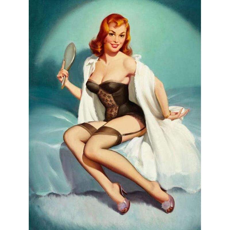 Diamond Embroidery Kits Abstract Figure Wall Decors Handicraft Rhinestone Needlework On Canvas Diy Diamond Mosaic