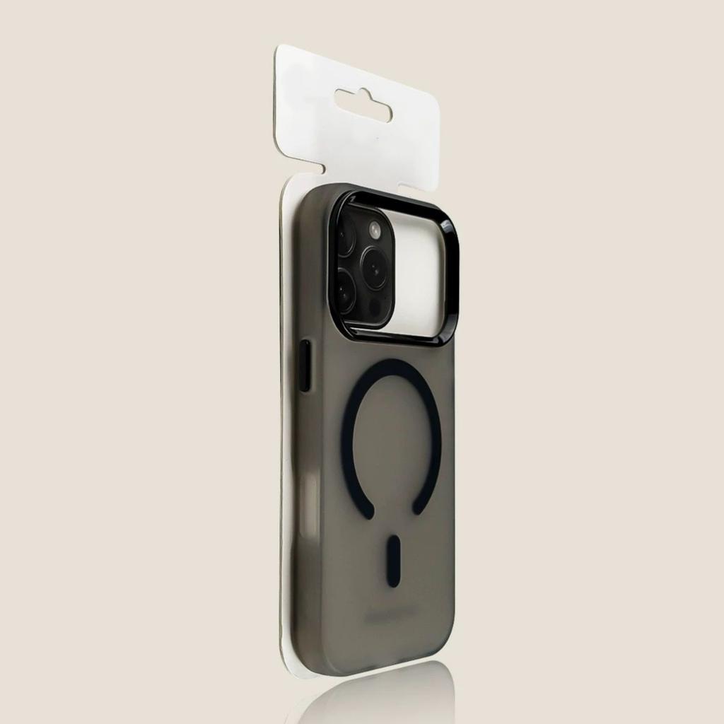 Matt Genomskinligt För Magsafe Trådlös Laddning Fodral för iPhone 17 Air 16 15 14 Plus 13 12 Pro Max Militär Stötsäkert Godisfärg Fodral