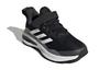 adidas Fortarun Comfortable Cushioning Breathable Cushioning Breathable Low Top Kids Lifestyle Shoes Black White Kids' H04120